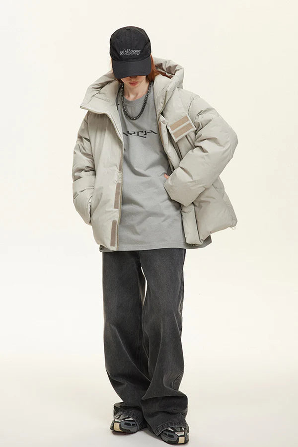 Kurtka puchowa zimowa z izolacją