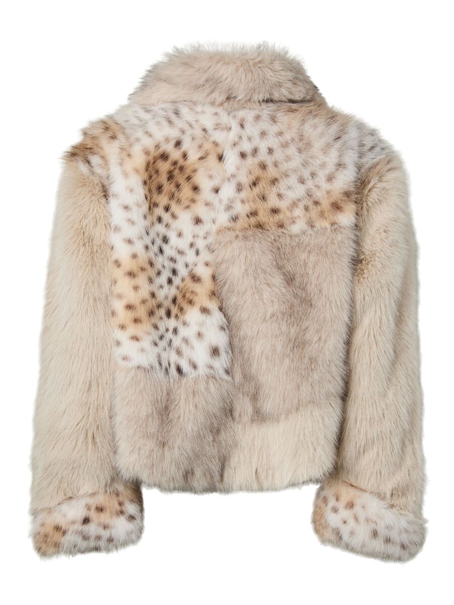 Cozy Plush Jacket – Miękka, Puszysta Kurtka z Imitacji Futra