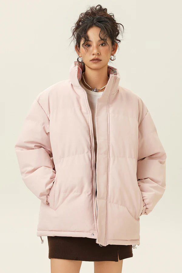 Ciepła, zimowa, wodoodporna kurtka puchowa