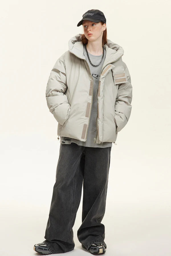 Kurtka puchowa zimowa z izolacją