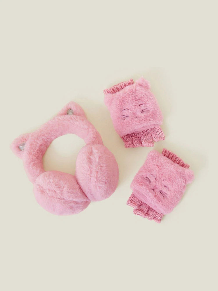 Niebieskie nauszniki Lilo i Stitch