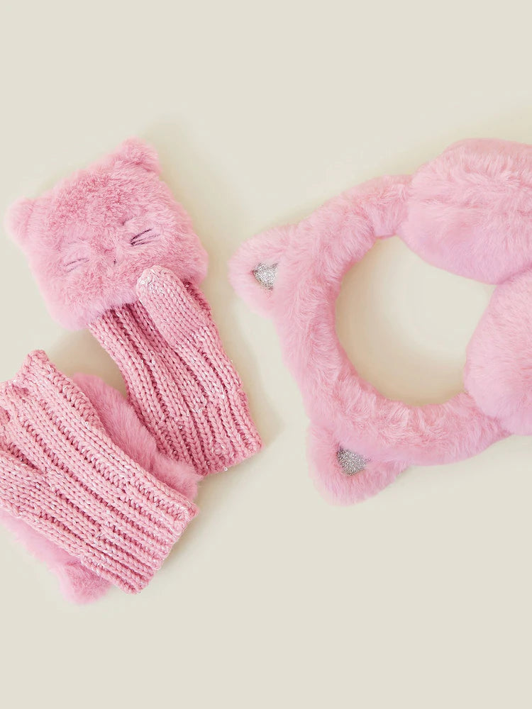 Niebieskie nauszniki Lilo i Stitch