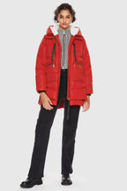 Evara™ Damska Kurtka Puchowa Gruba&nbsp;